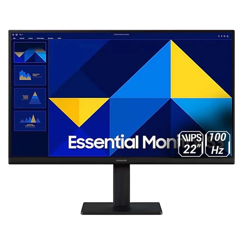مانیتور سامسونگ مدل Essential Monitor S3 S30GD LS22D300GAMXUE سایز 22 اینچ