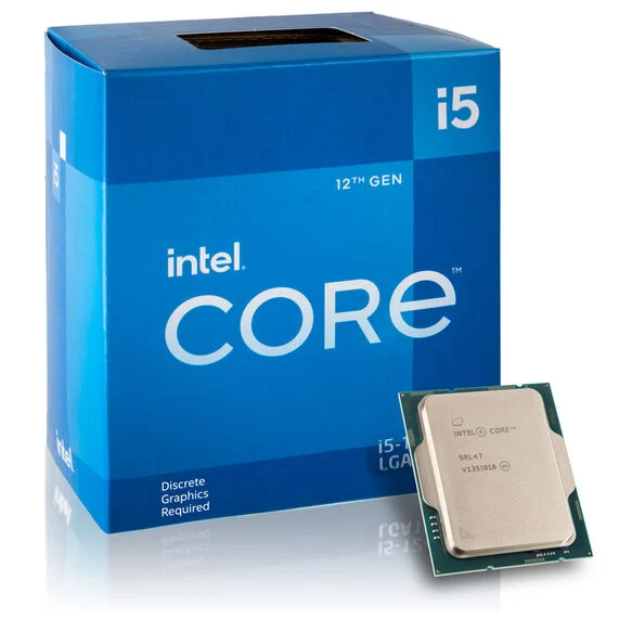 پردازنده اینتل مدل Core i5-12400F Box